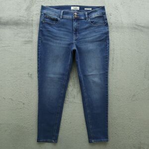 Angels Jeans Women's Size 16 High-Rise Curvy Skinny Denim 27" Inseam Stretch